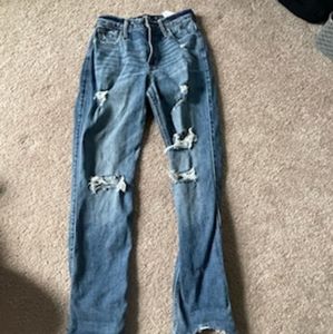 Hollister Size 0 Dark washed